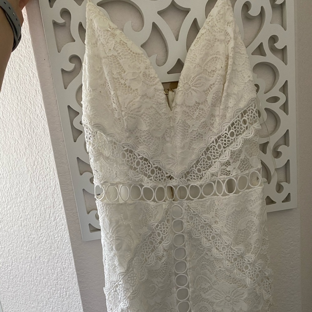 White dress